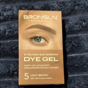 Professional Light Brown Eyelash & Eyebrow Dye Gel